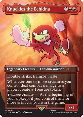 SJ Knuckles the Echidna - Secret Lair Drop Series (SLD) Secret Lair Drop Series Foil