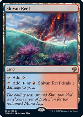SJ Shivan Reef - Dominaria United (DMU) Dominaria United Foil
