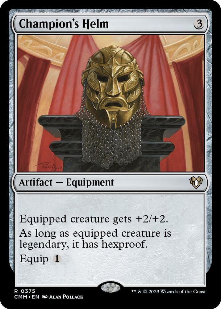 SJ Champion&#39;s Helm - Commander Masters (CMM) Commander Masters