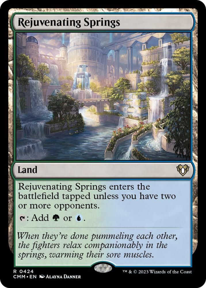 SJ Rejuvenating Springs - Commander Masters (CMM) Commander Masters