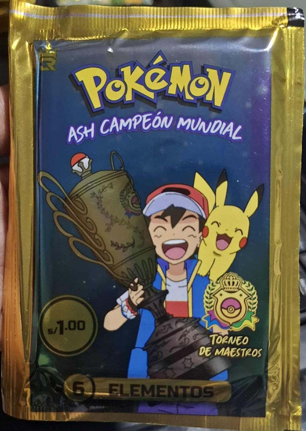 BA35 Pokemon Sobre de Cartas Coleccionables Torneo de Maestros