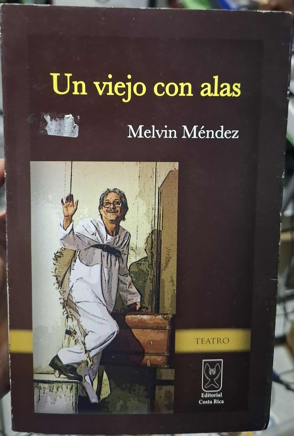 BA35 Un Viejo con Alas Libro Melvin Mendez