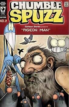 BA35 Chumble Spuzz Comic Volumen 2 Pigeon Man