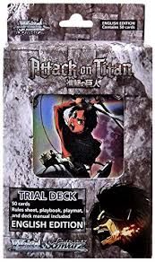 BA35 Attack on Titan Trial Deck Weiss Schwarz Nuevo