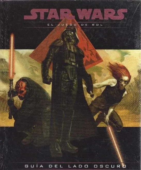 NELA-n,  Star Wars Libro The Dark Side Sourcebook Libro de Juego de rol de mesa de Star Wars 2001.