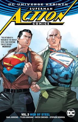 NELA-n, Superman Action Comics Vol. 3 Men of Steel DC Universe Rebirth INGLES
