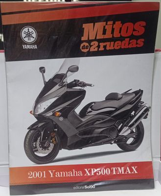 NELA-r, Revista Mitos de 2 Ruedas So190 Motocicleta 2001 Yamaha XP500 TMAX.