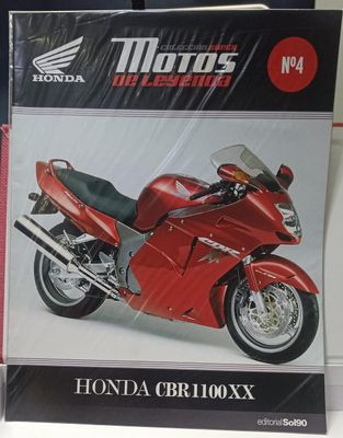 NELA-r, Revista Motos de Leyenda Issue 4 Motocicleta Honda CBR1100XX.