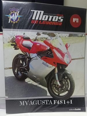 NELA-r, Revista Motos de Leyenda Issue 11 Motocicleta MV Agusta F4S1+1.