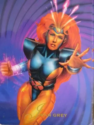 SJ Jean Grey Pepsi Cards Mutant Genesis