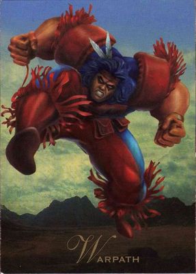 SJ Warpath Pepsi Cards Mutant Genesis