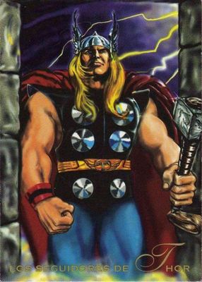 SJ Los Seguidores de Thor Pepsi Cards 82