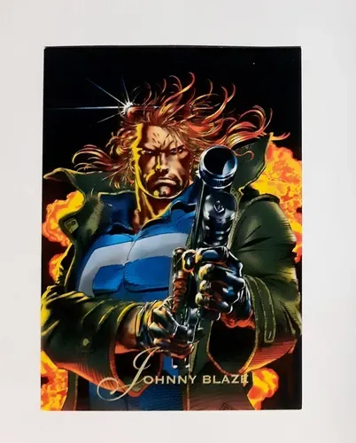 SJ Johnny Blaze Pepsi Cards 55