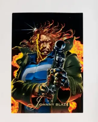 SJ Johnny Blaze Pepsi Cards 55