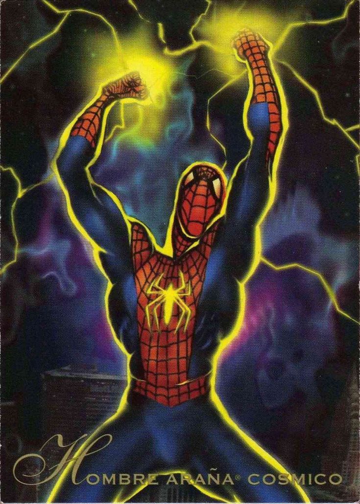SJ Hombre Arana Cosmico Pepsi Cards 48
