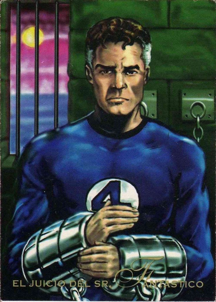 SJ El Juicio del Sr Fantastico Pepsi Cards 32