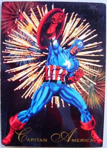 SJ Capitan America Pepsi Cards 13