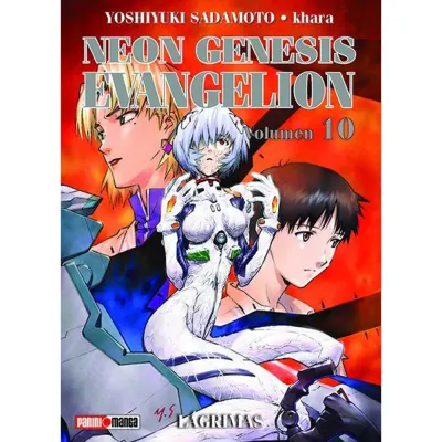 BA35 Neon Genesis Evangelion Manga Volumen 10 Espanol Panini