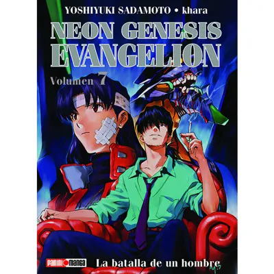 BA35 Neon Genesis Evangelion Manga Volumen 7 Espanol Panini
