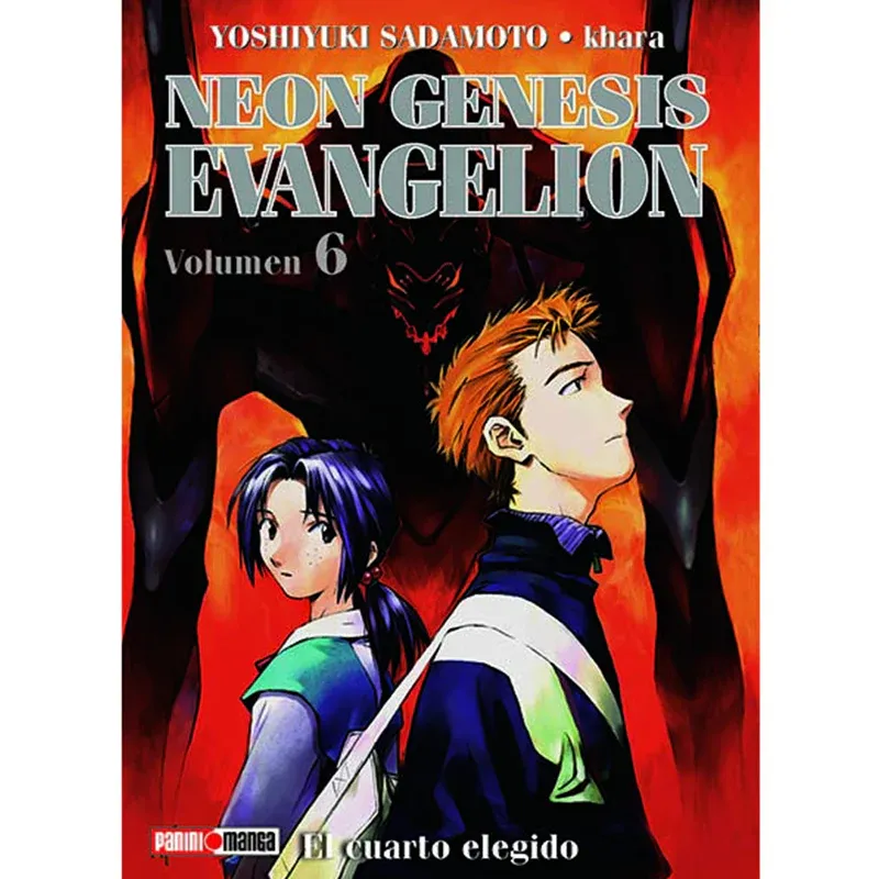 BA35 Neon Genesis Evangelion Manga Volumen 6 Espanol Panini