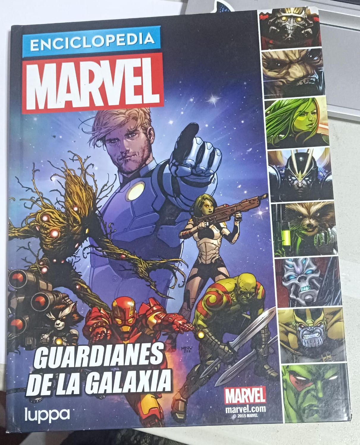 NELA-n, Guardianes de la Galaxia Marvel Enciclopedia Tapa Dura Espanol