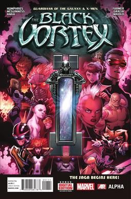 BA36 The Black Vortex Comic Tapa Dura Ingles