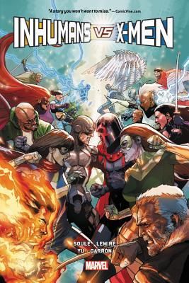 BA36 Inhumans vs X Men Comic Tapa Dura Ingles