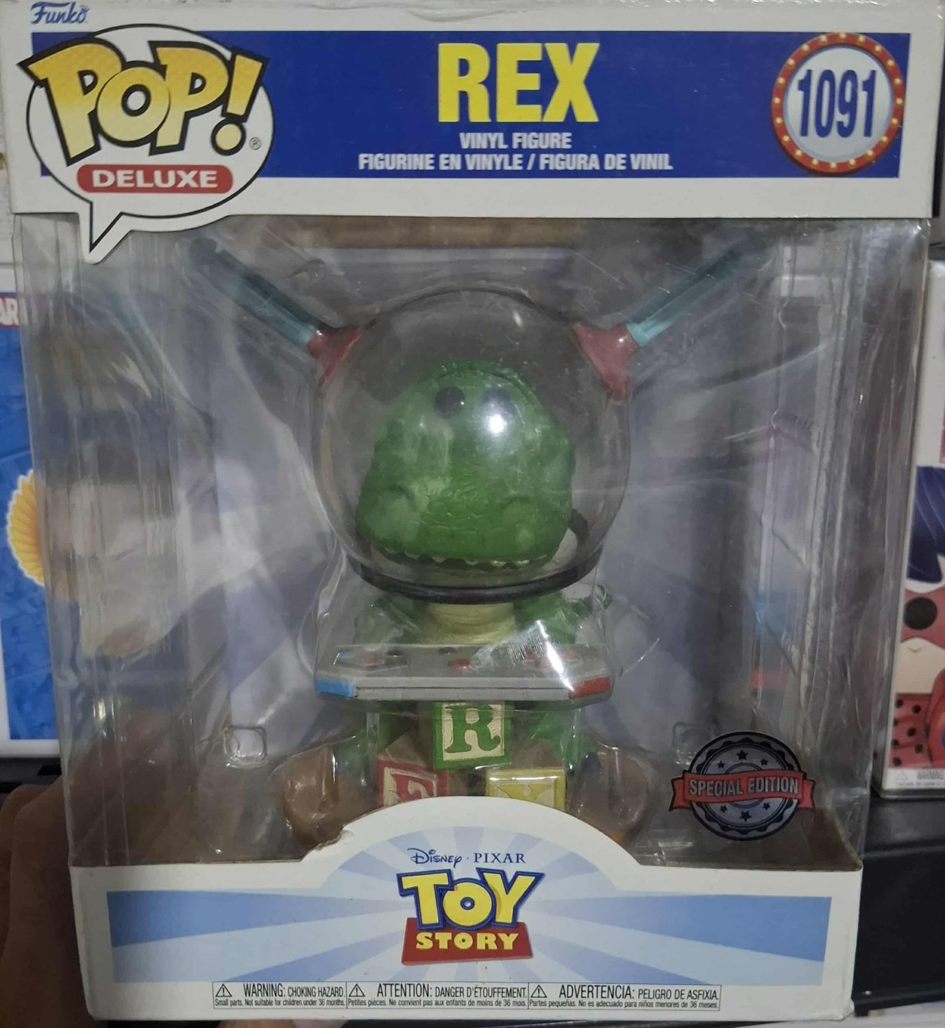 BA36 Rex Figura Funko Pop Toy Story Figura
