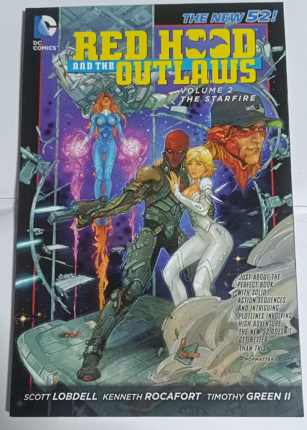 NELA-n, Red Hood and the Outlaws Comic  The Star Fire Vol 2 Tapa Blanda DC Ingles