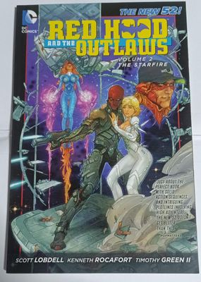 NELA-n, Red Hood and the Outlaws Comic  The Star Fire Vol 2 Tapa Blanda DC Ingles