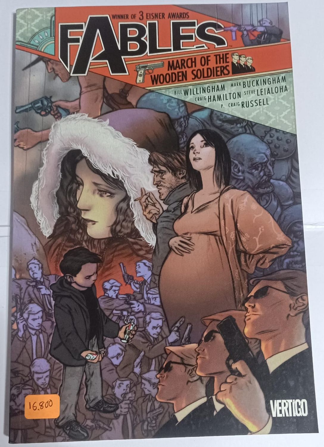 NELA-n, Fables Comic Vol. 4, March of the Wooden Soldiers Tapa Blanda. Ingles