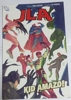 NELA-n,  JLA Comic Kid Amazo Ingles