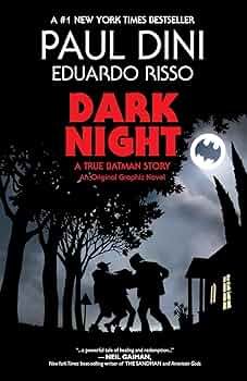 BA33 Batman Comic Dark Night a True Batman Story Graphic Novel