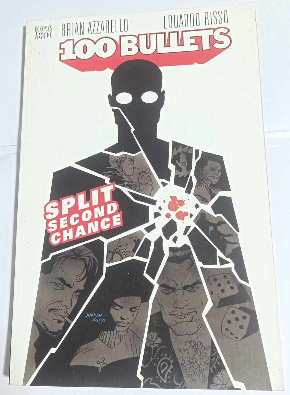 NELA-n, 100 Bullets Comic Split Second Chance  Tapa Dura Ingles