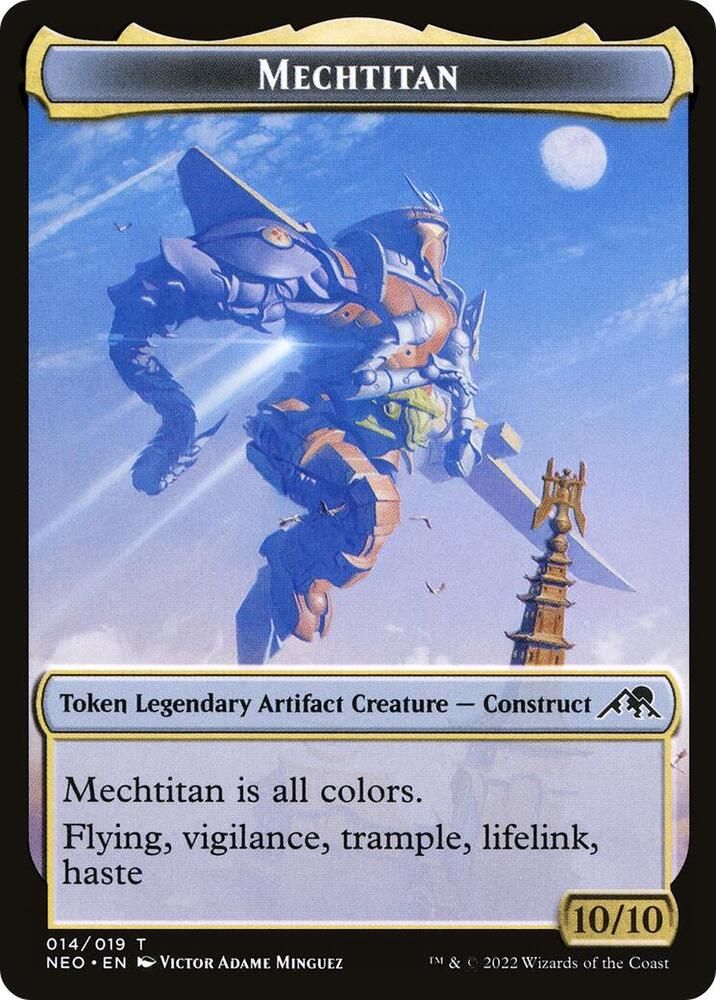 SJ Mechtitan Token - Kamigawa: Neon Dynasty (NEO) Kamigawa: Neon Dynasty *Espanol*