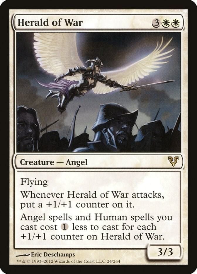 SJ Herald of War - Avacyn Restored (AVR) Avacyn Restored *Espanol*