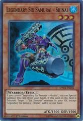 SJ Legendary Six Samurai - Shinai SPWA-EN044 YuGiOh Spirit Warriors Super Rare *Espanol*