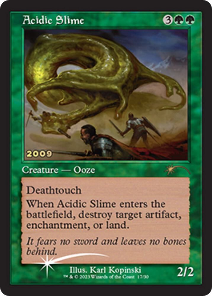 SJ Acidic Slime - 30th Anniversary Promos (30A-P) 30th Anniversary Promos Foil