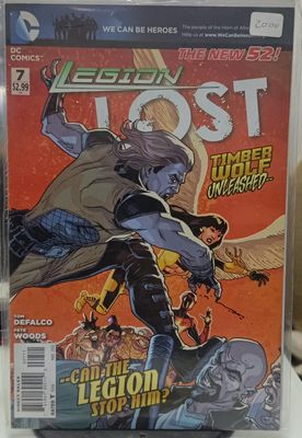 NELA-K, Legion Lost comic Issue 7 DC Comics The New 52! Ingles