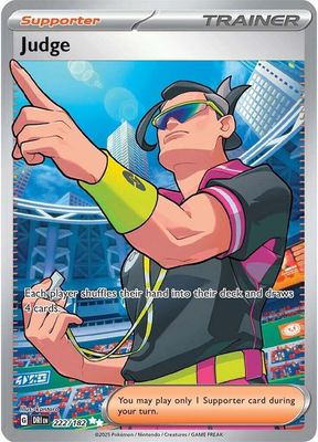 SJ Judge - 222/182 - SV10: Destined Rivals (DRI) SV10: Destined Rivals