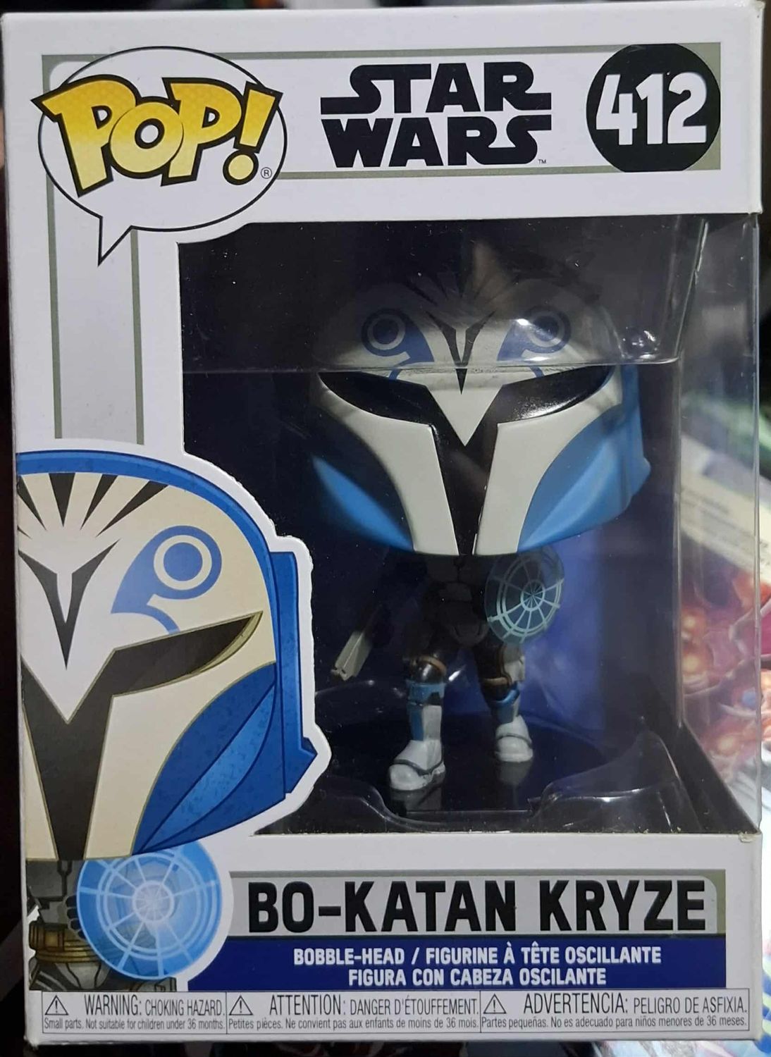 BA36 Bo-Katan Kryze Figura Funko Pop  412 Star Wars Figura