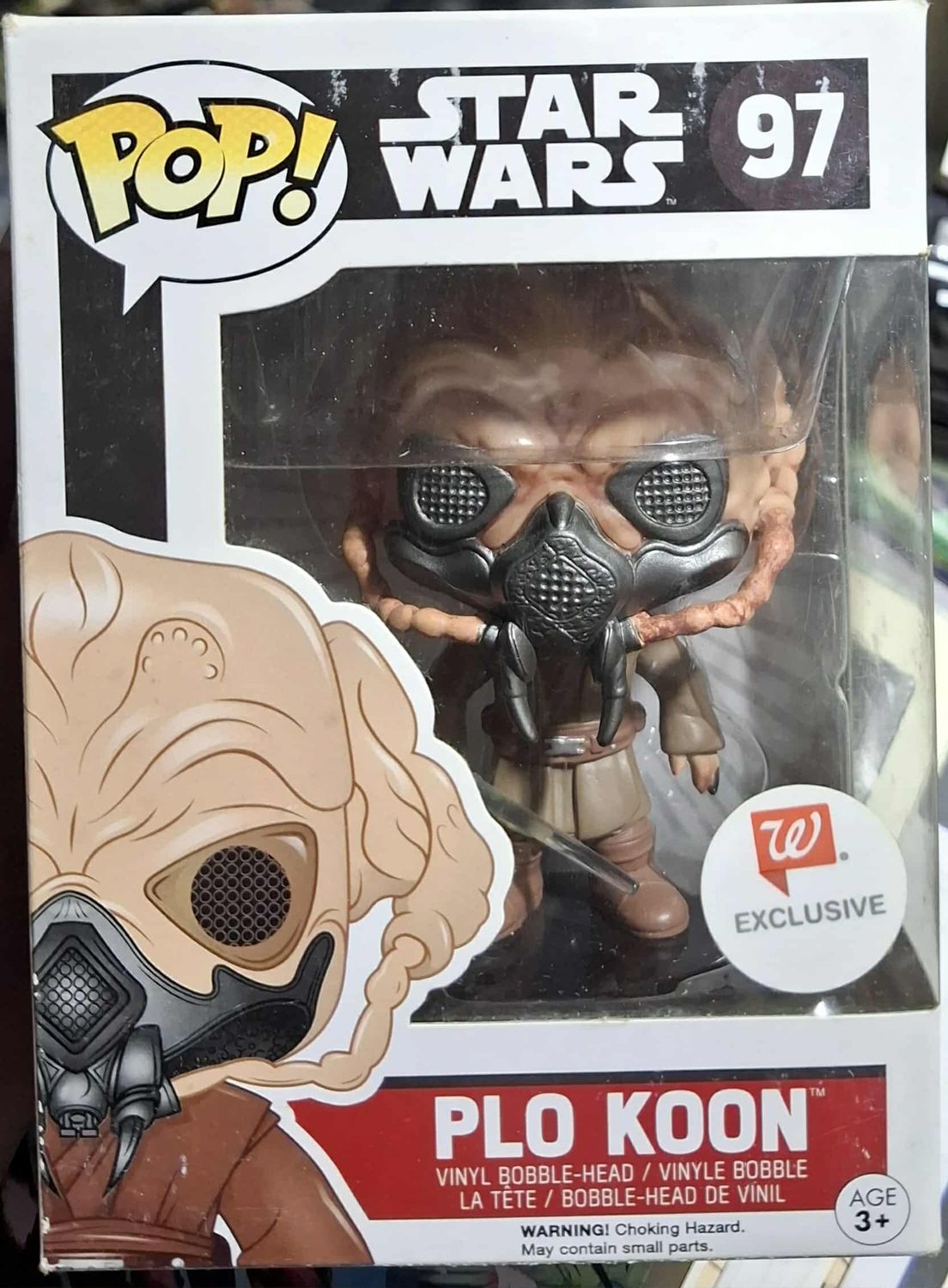 BA36 Plo Koon Figura Funko Pop 97 Exclusivo Star Wars Figura