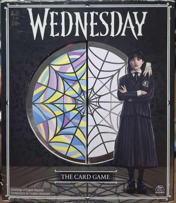 BA35 Wednesday The Card Game Nuevo Spin Master Merlina Juego de Mesa