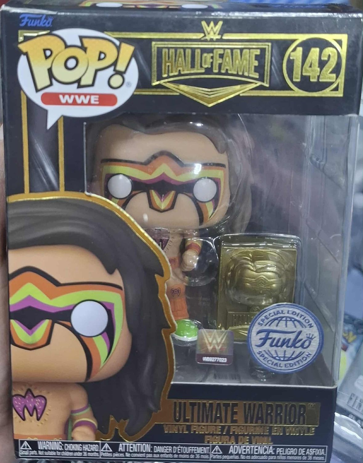 SJ Ultimate Warrior Figura 142 Luchador WWE Figura Hall of Fame