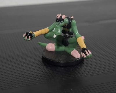 BA36 Bomb Lizard Figura Yugioh Figura Dungeon Dice Monsters
