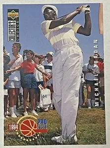 SJ 1994 Upper Deck Collector&#39;s Club - Michael Jordan 204 GOLF Basketball Card