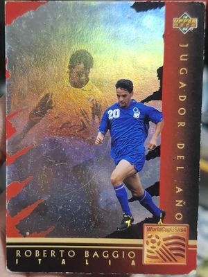 SJ Roberto Raggio WC4 Jugador del Ano Italia Upper Deck 94
