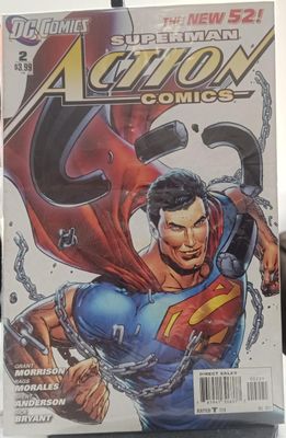 NELA-k, SuperMan Comic Issue 2 Action Comics The New 52!  (Ingles)