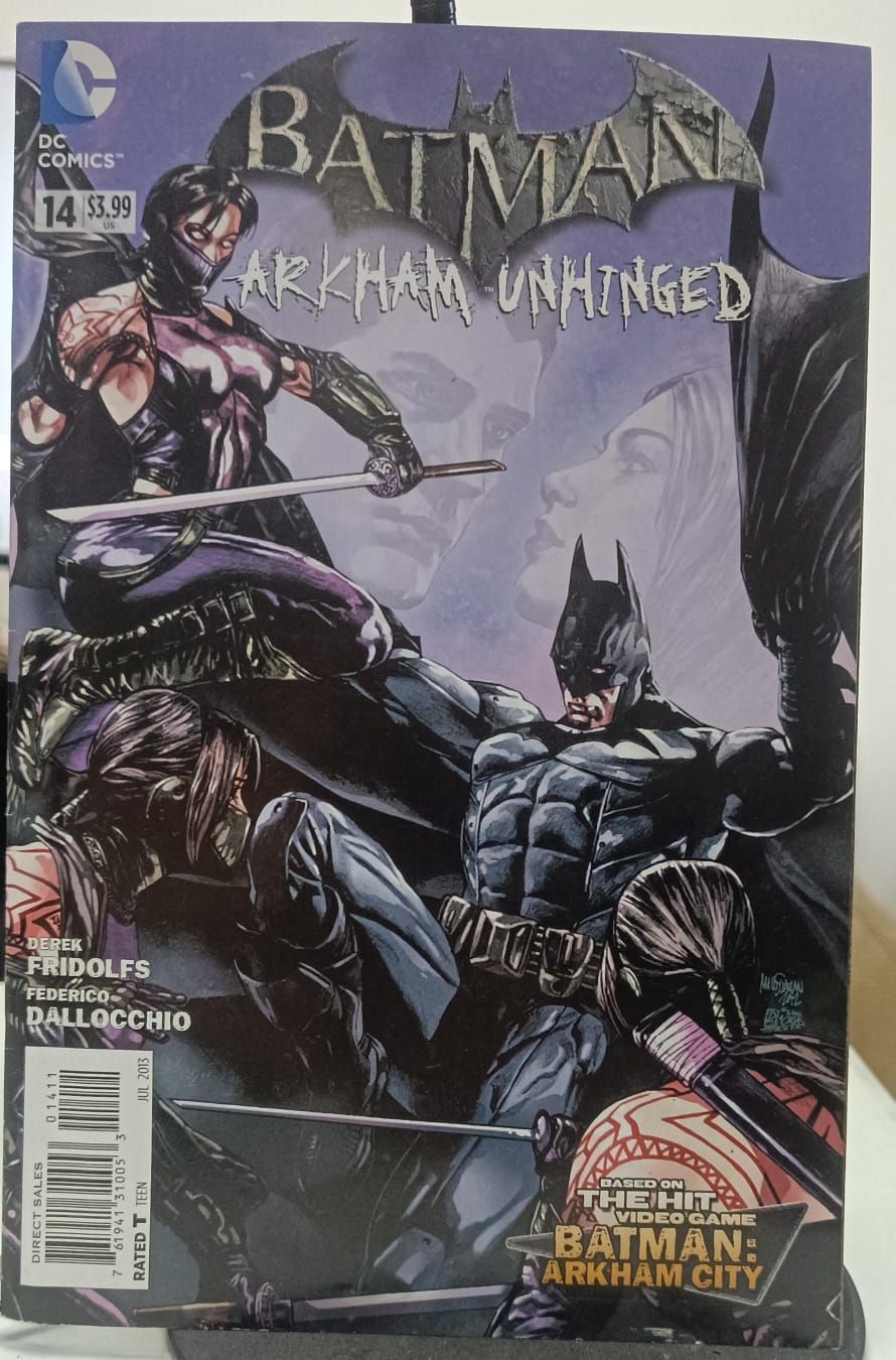 NELA-k, Batman Comic  Issue 14 Arkham Unhinged (Ingles)