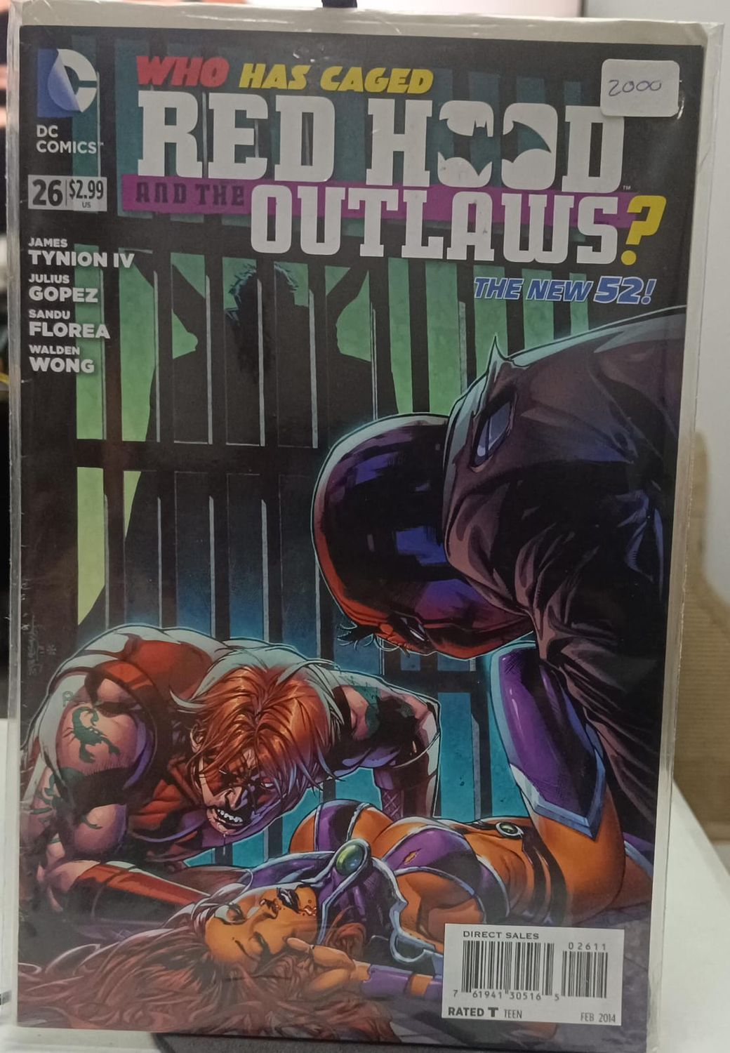 NELA-n, Red Hood and the Outlaws Comic Issue 26  The Star Fire Volumen 2 Tapa Blanda DC Ingles